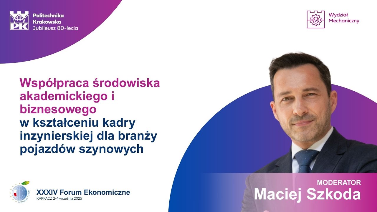 Współpraca środowiska akademickiego i biznesowego branży pojazdów szynowych