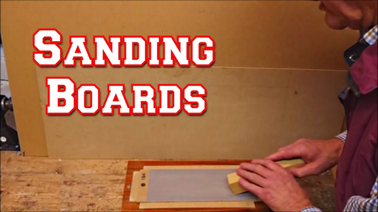 Make Your Own Sanding Boards