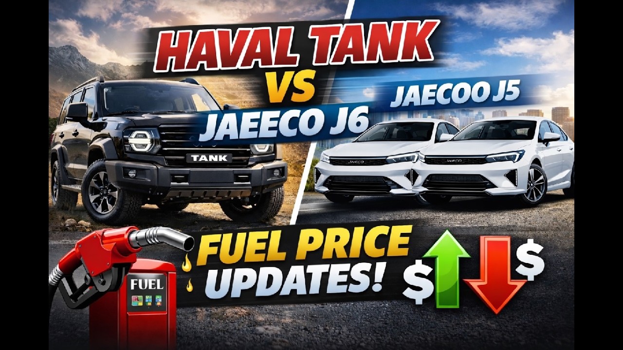 Jaecoo J5 & Haval Tank | Government Policies +Fuel Upcoming Prices