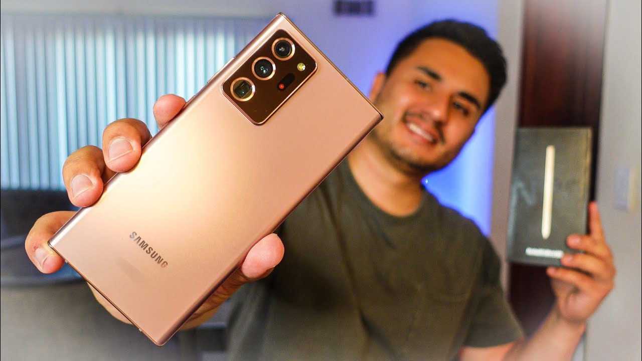 Samsung Galaxy Note 20 Ultra OFFICIAL Retail Unboxing & Impressions!