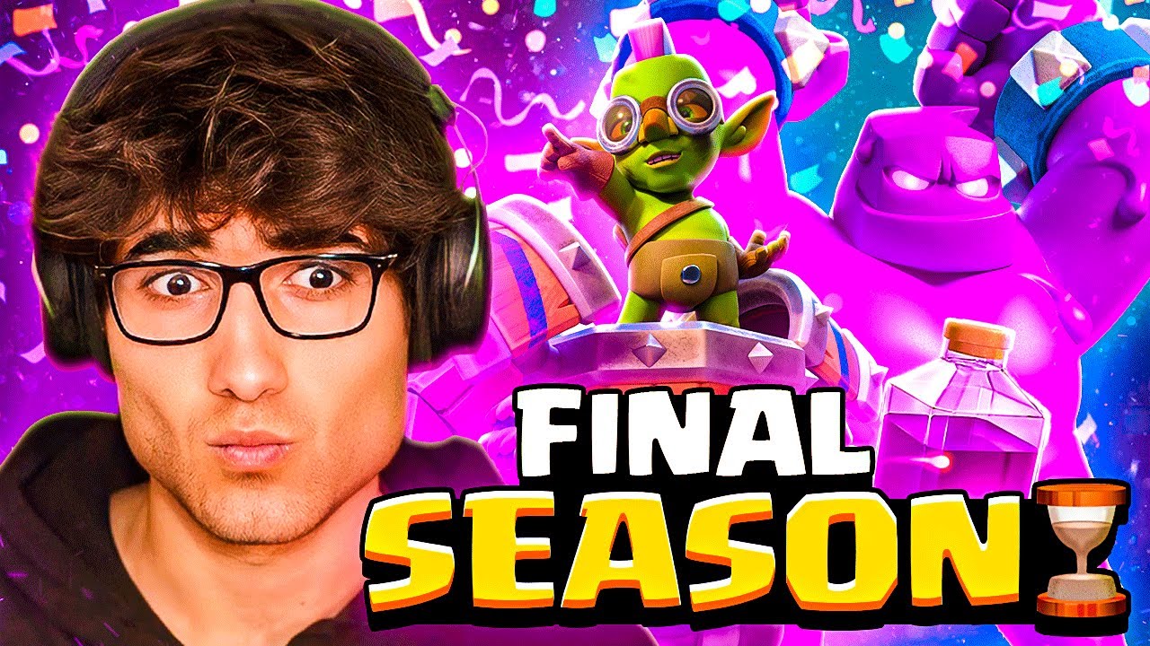 🥶JUGUÉ GOLEM DE ELIXIR EL ÚLTIMO DÍA DE SEASON Y ESTE FUE EL RESULTADO