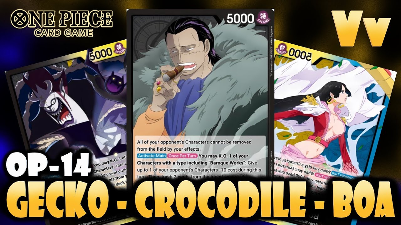 One Piece TCG: геймплей OP-14 и первые впечатления, авторы: Gecko, B Crocodile и UY Boa (часть 1)