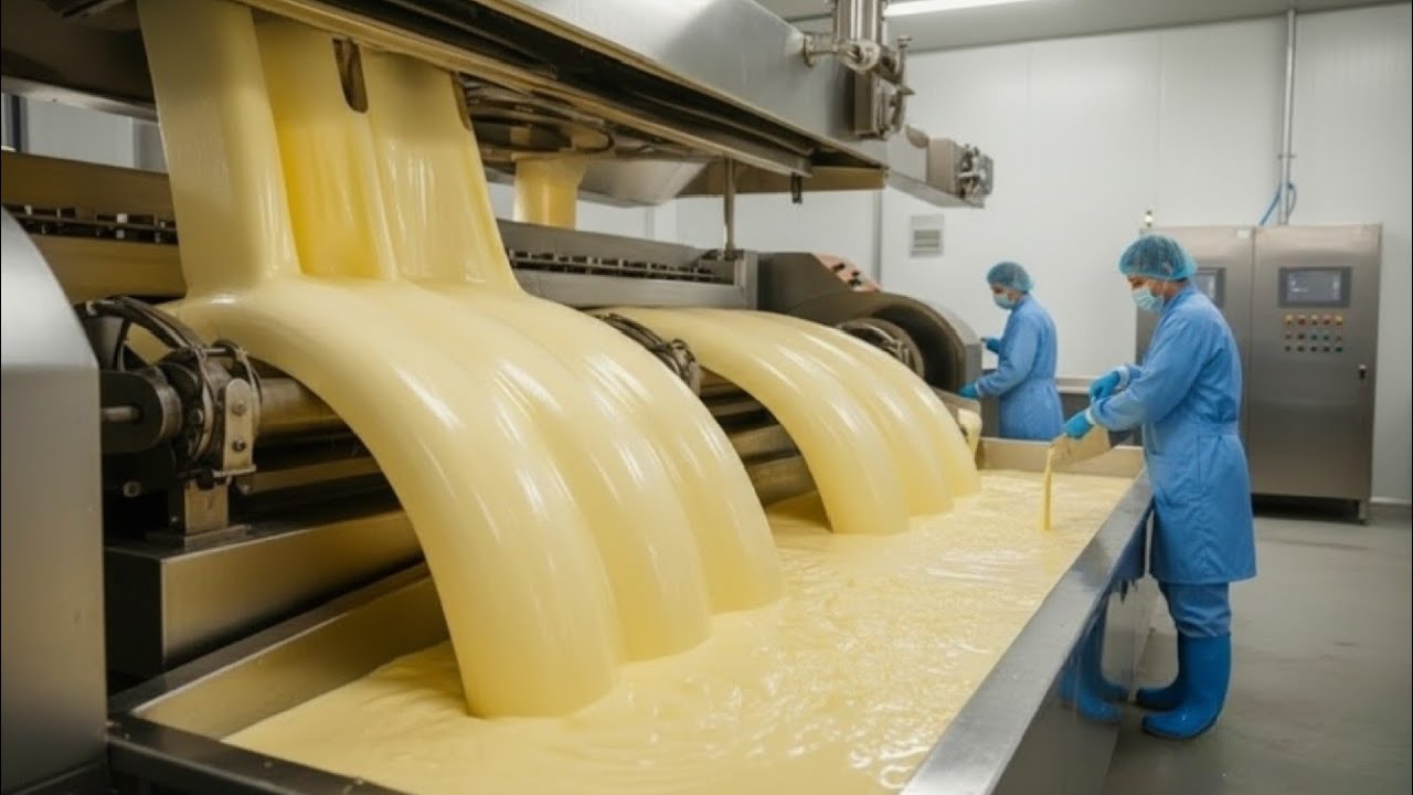 How Billions of Tons of Butter Are Made | Massive Production Inside the World’s Biggest Factory 