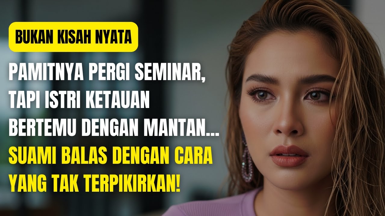 Pamitnya Pergi Seminar Tapi Istri Ketahuan Bertemu Mantan, Suami Balas dengan Cara Tak Terpikirkan!