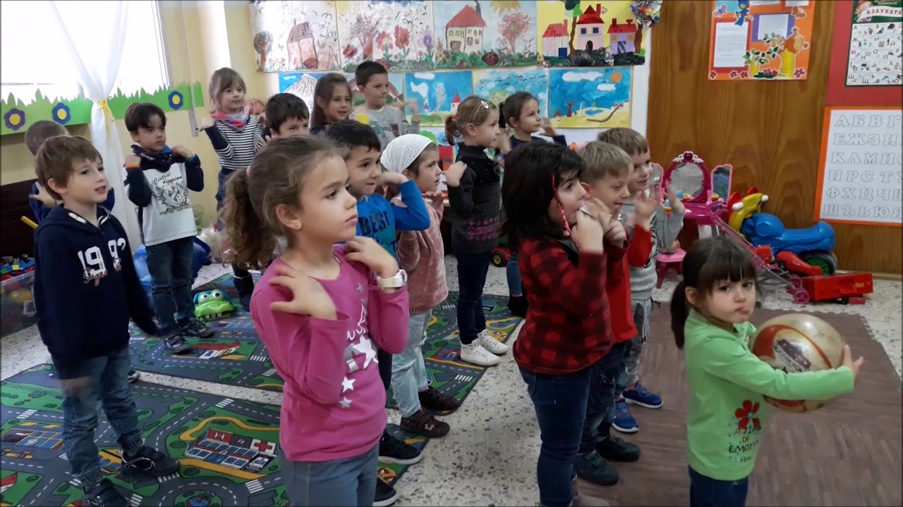 Песничка за частите на тялото