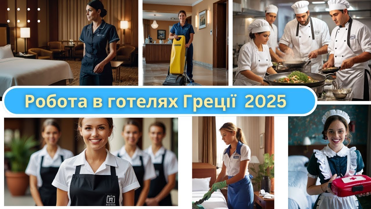 Робота в Греції Сезон 2025 | bambarbia.tv