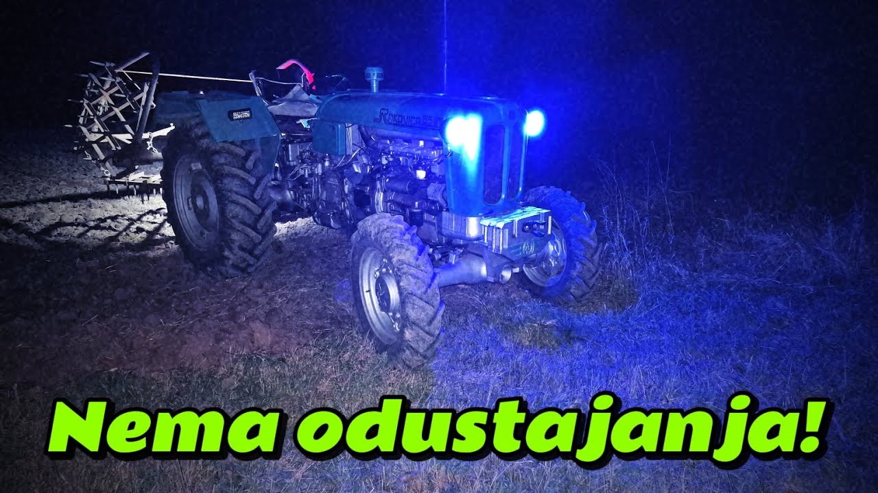 Hvata nas noć u setvi (Rakovica 65DV i Zetor 5748 u akciji)