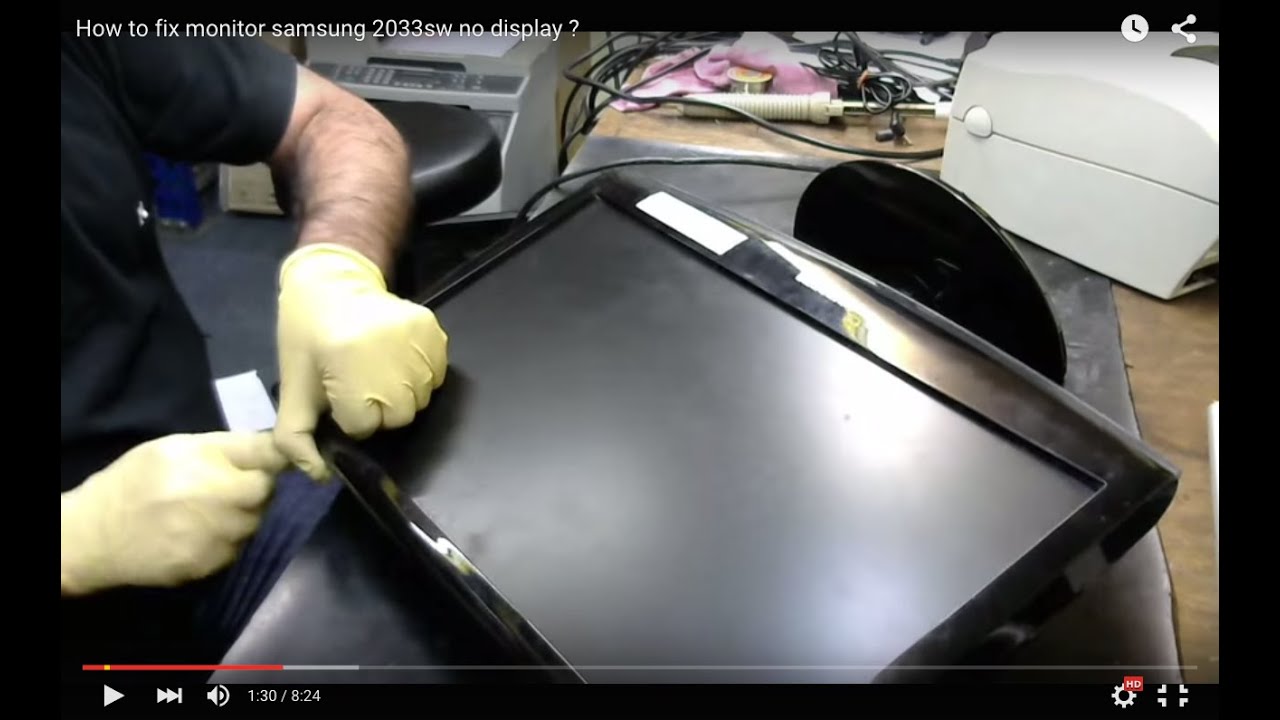 Repair LCD Monitor Samsung 2033sw