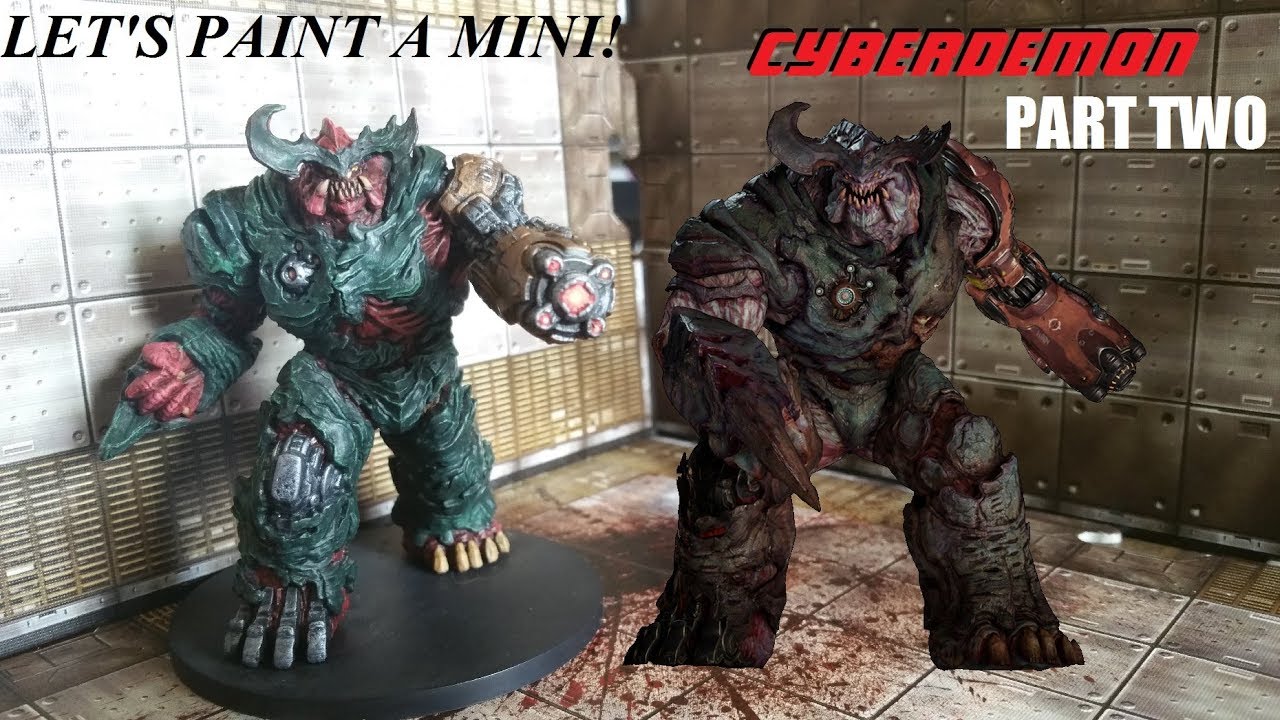 Let's Paint a Mini: Cyberdemon (Part 2)