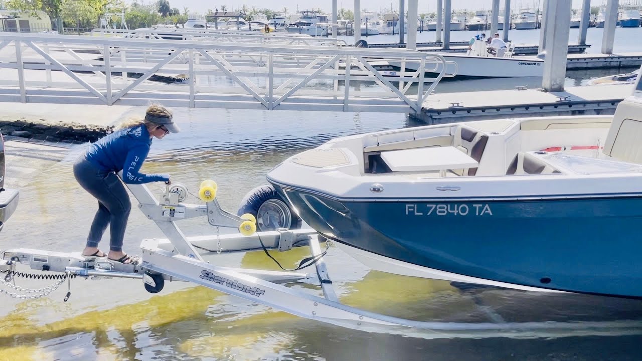 Yamaha 255 FSH trailer loading