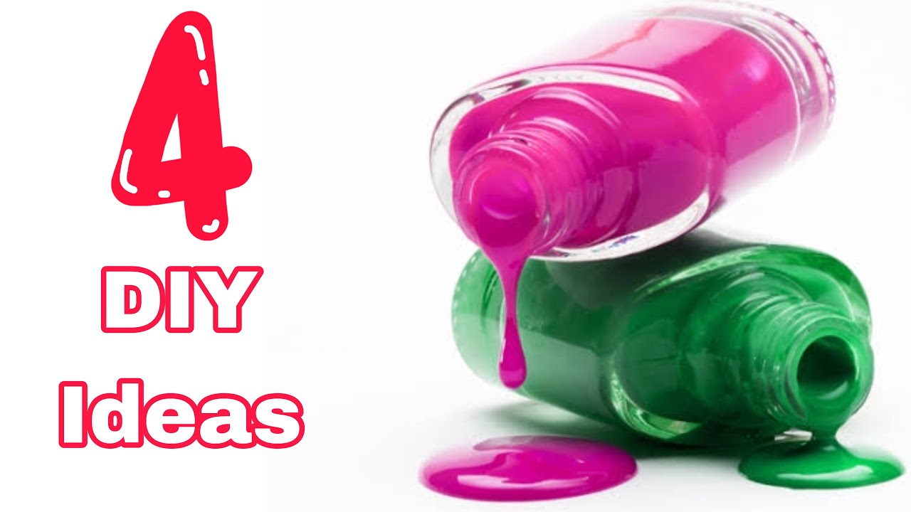 4 разные идеи своими руками с лаками для ногтей! Удивительная переработка!