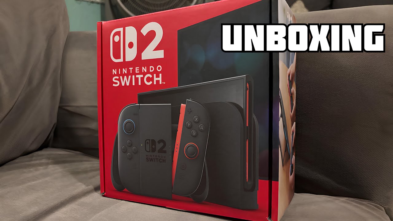 Nintendo Switch 2 Unboxing!