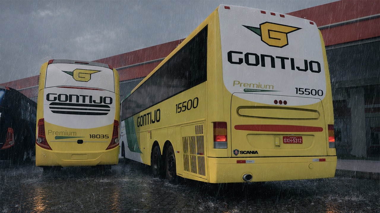 VIAÇÃO GONTIJO - SÃO PAULO X BELO HORIZONTE - BUSSCAR EDEM BUS - MAPA EAA ETS 1.56!!!!!!