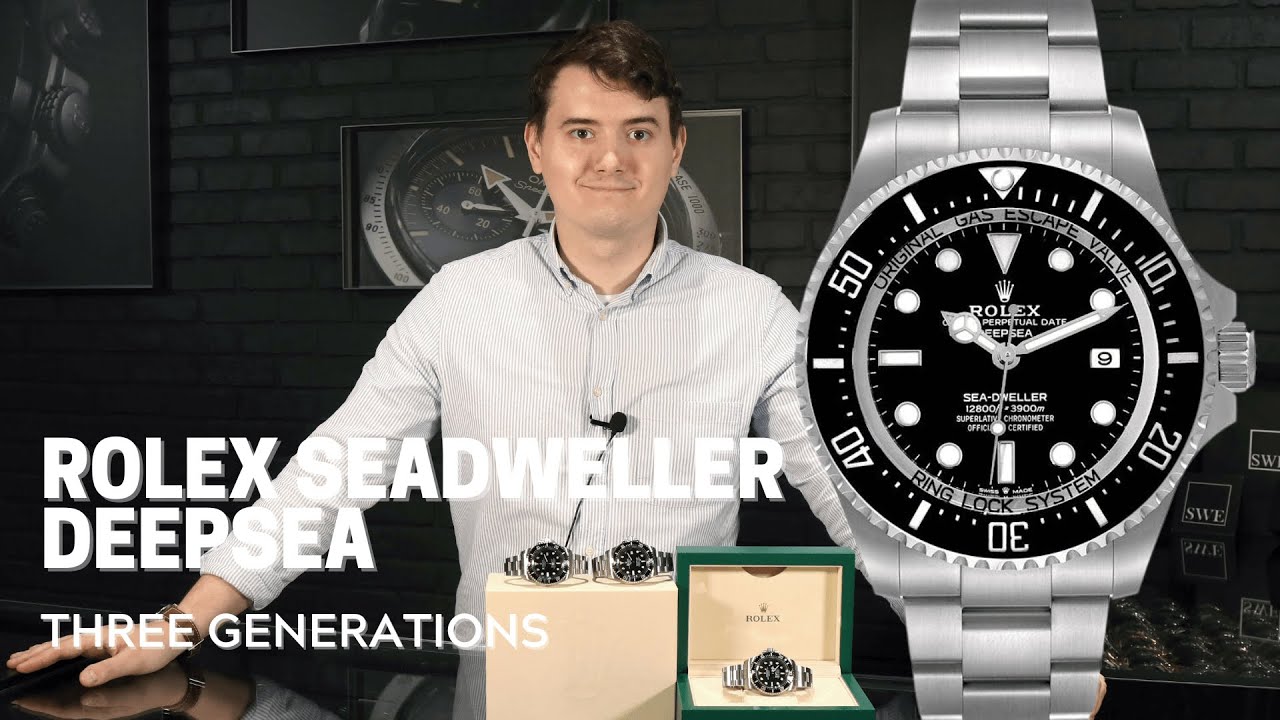 Rolex Seadweller Deepsea Generations - 116660, 126660 and 136660 | SwissWatchExpo