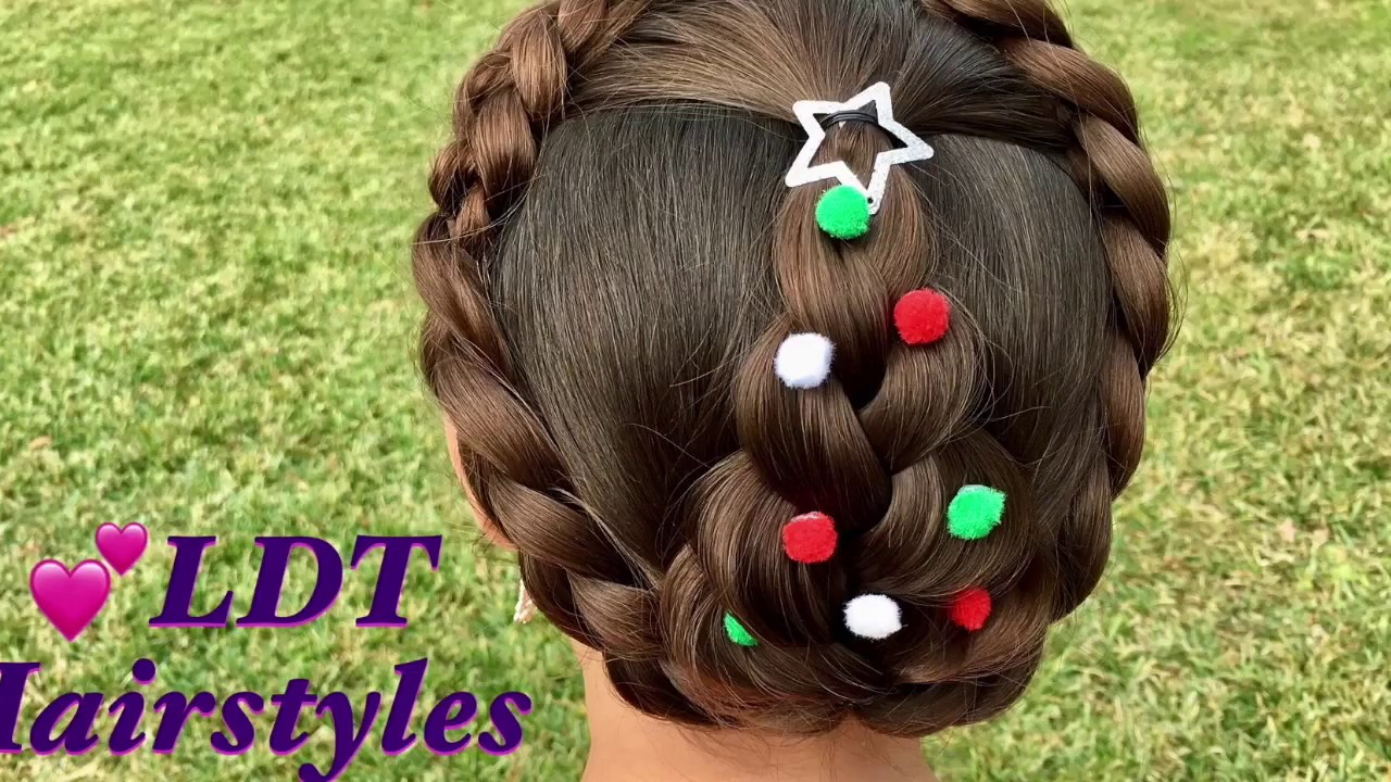 🎄Elegant Christmas Tree Up-Do🎄