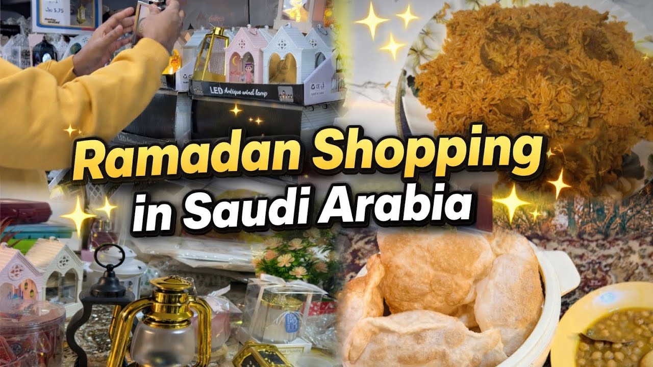 Ramadan Shopping in Saudi Arabia 2026| quick and Easy One Pot tahiri 🍁