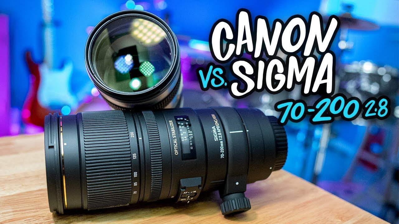Lens Showdown: Canon vs. Sigma 70-200mm f2.8