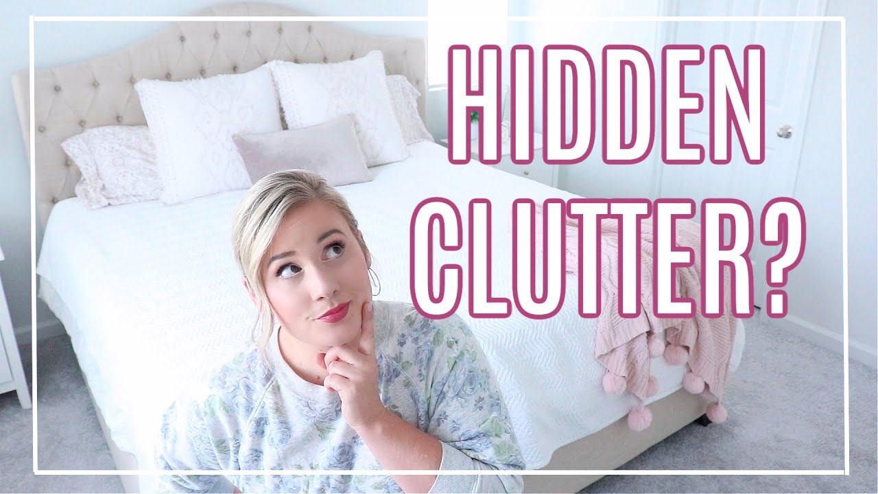 AVOID HIDDEN CLUTTER!! REASONS YOUR HOME STILL LOOKS CLUTTERED| MINIMALISM