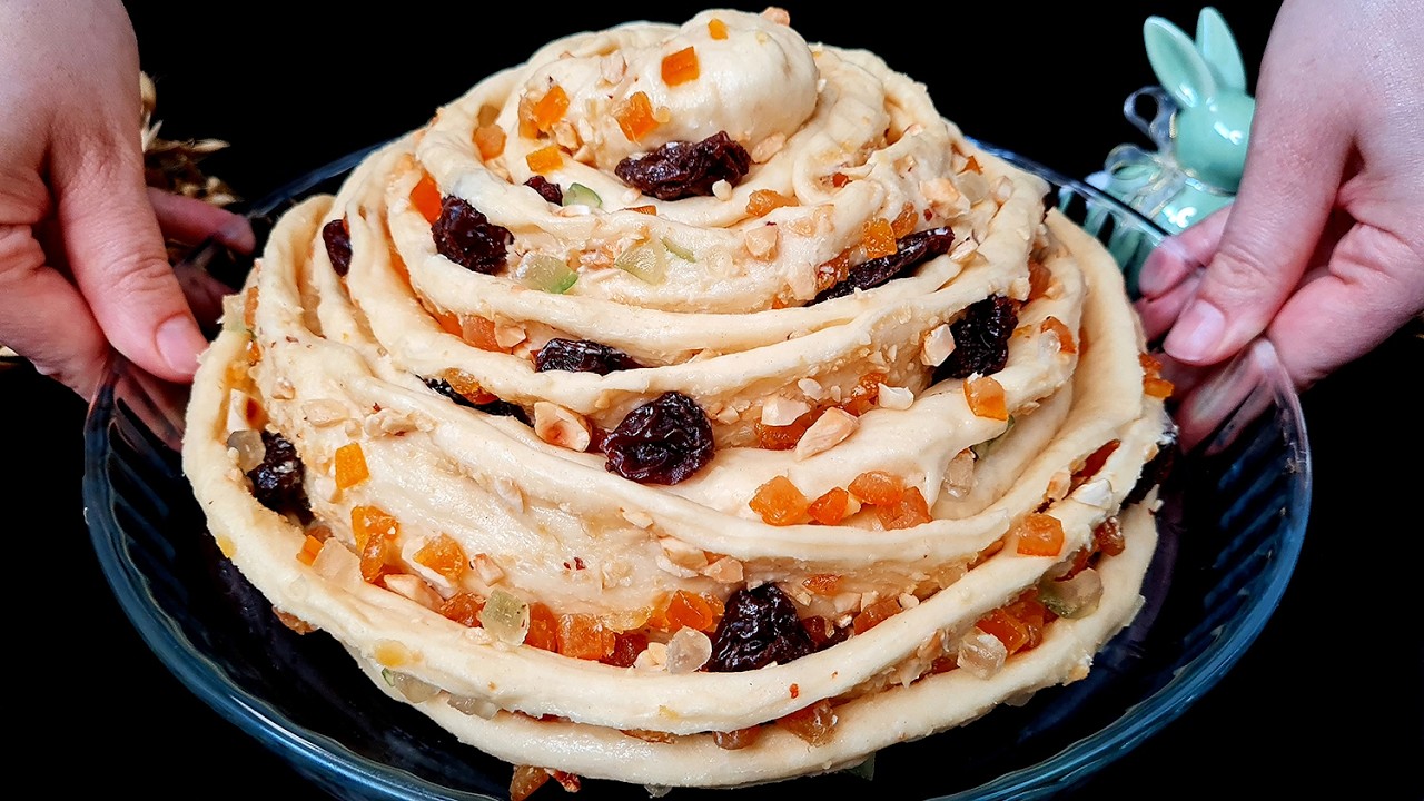 Этот пасхальный хлеб лучше, чем любой куплен! Простые пасхальные рецепты!