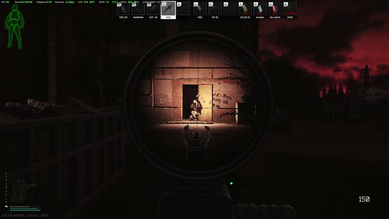 PvE Tarkov - Customs Escort Challenge oh, and I found Partizanski!