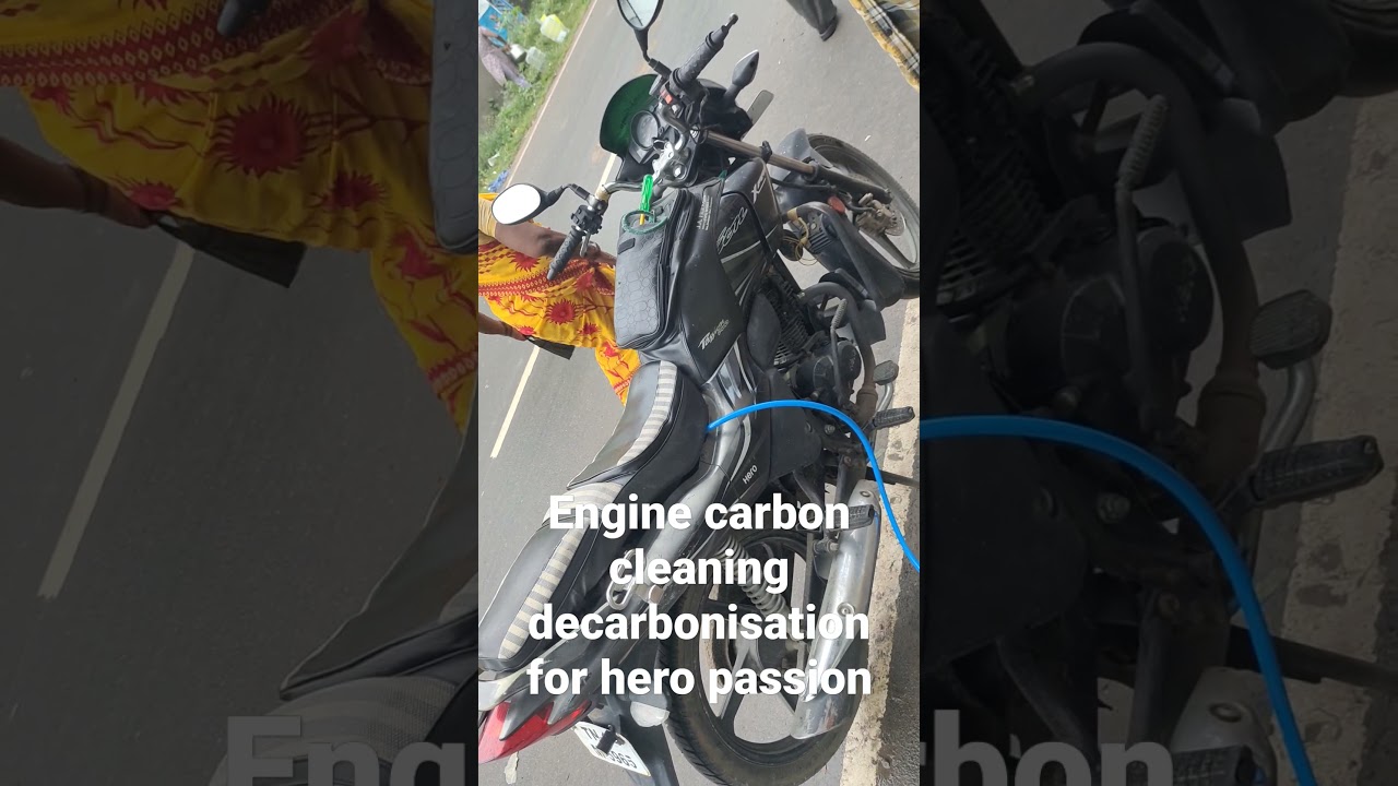Engine carbon cleaning decarbonisation for hero passion