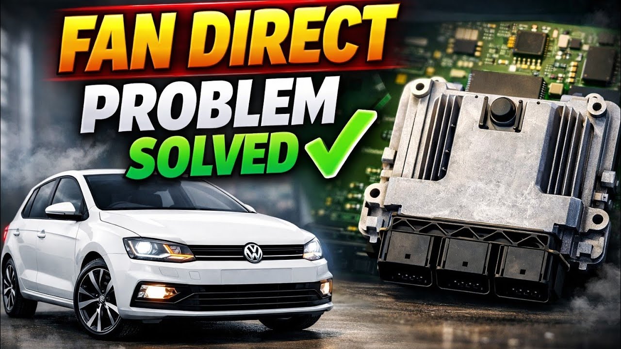 VW,POLO,VENTO FAN DIRECT/ECM PROBLEM SOLVED#vw #polo #ecm #ecmrepair #explorepage #explore #viral 