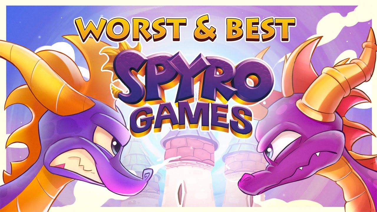 Top 5 WORST and BEST Spyro Games (OUTDATED OPINIONS)