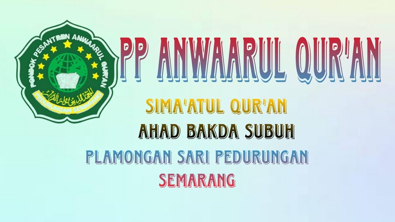 #Live kajian Tafsir Al ibriz bersama K Muhammad Shohib 