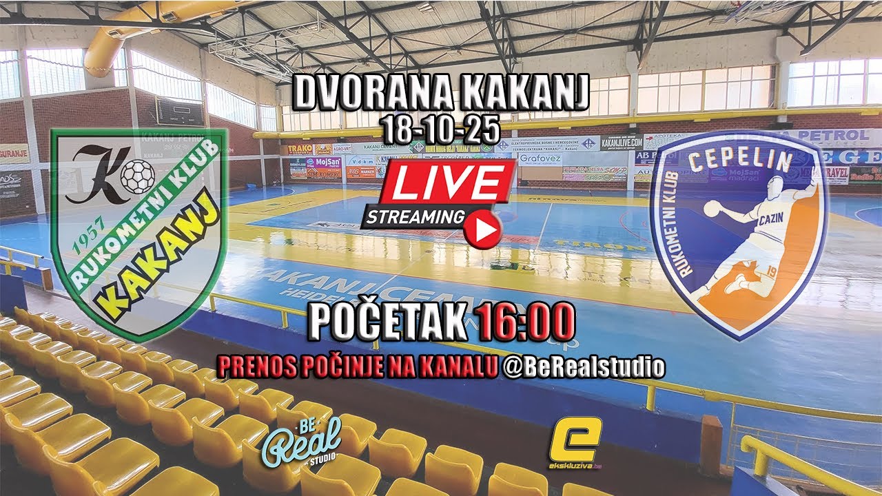 RK Kakanj vs RK Cepelin - 18/10/2025