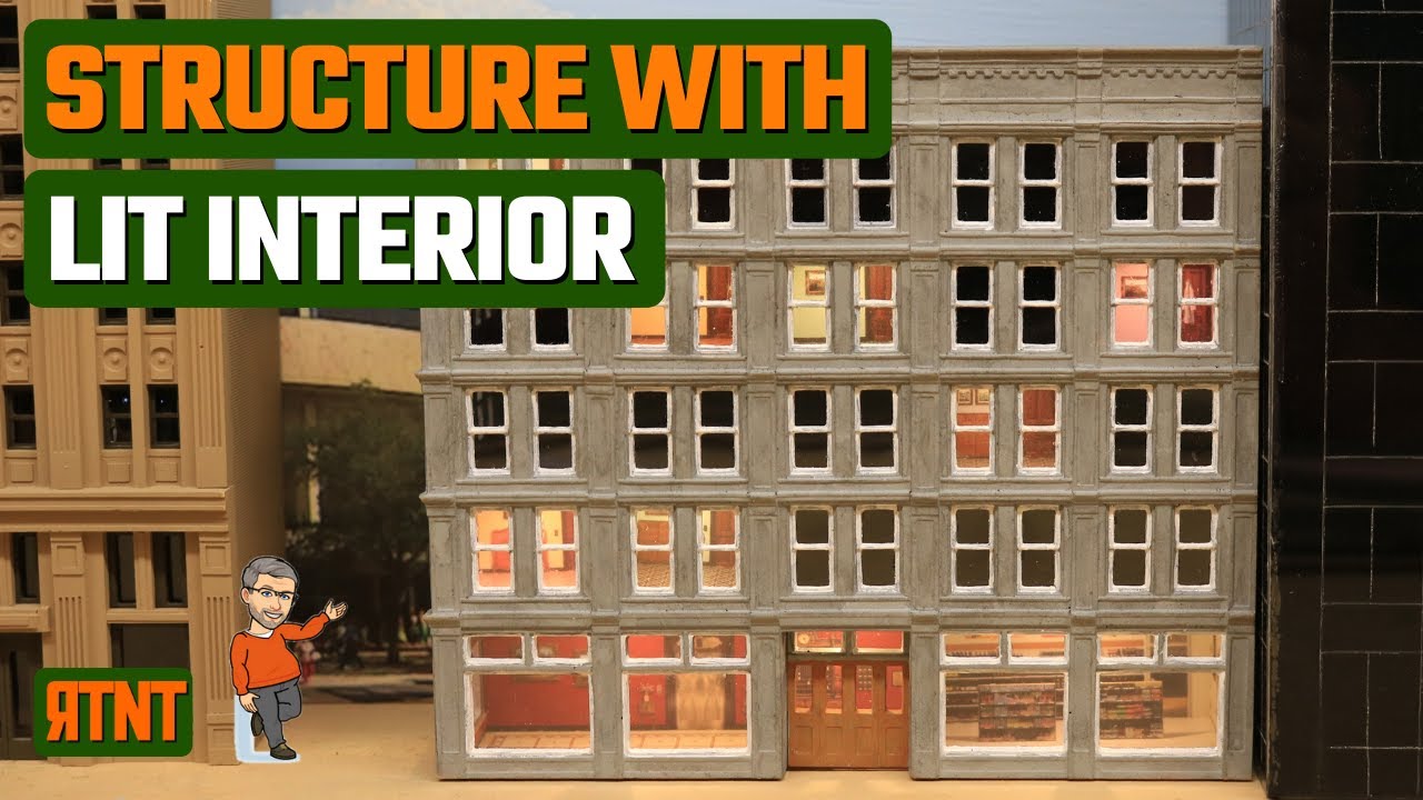 Build a Model Structure with Interior and Lights