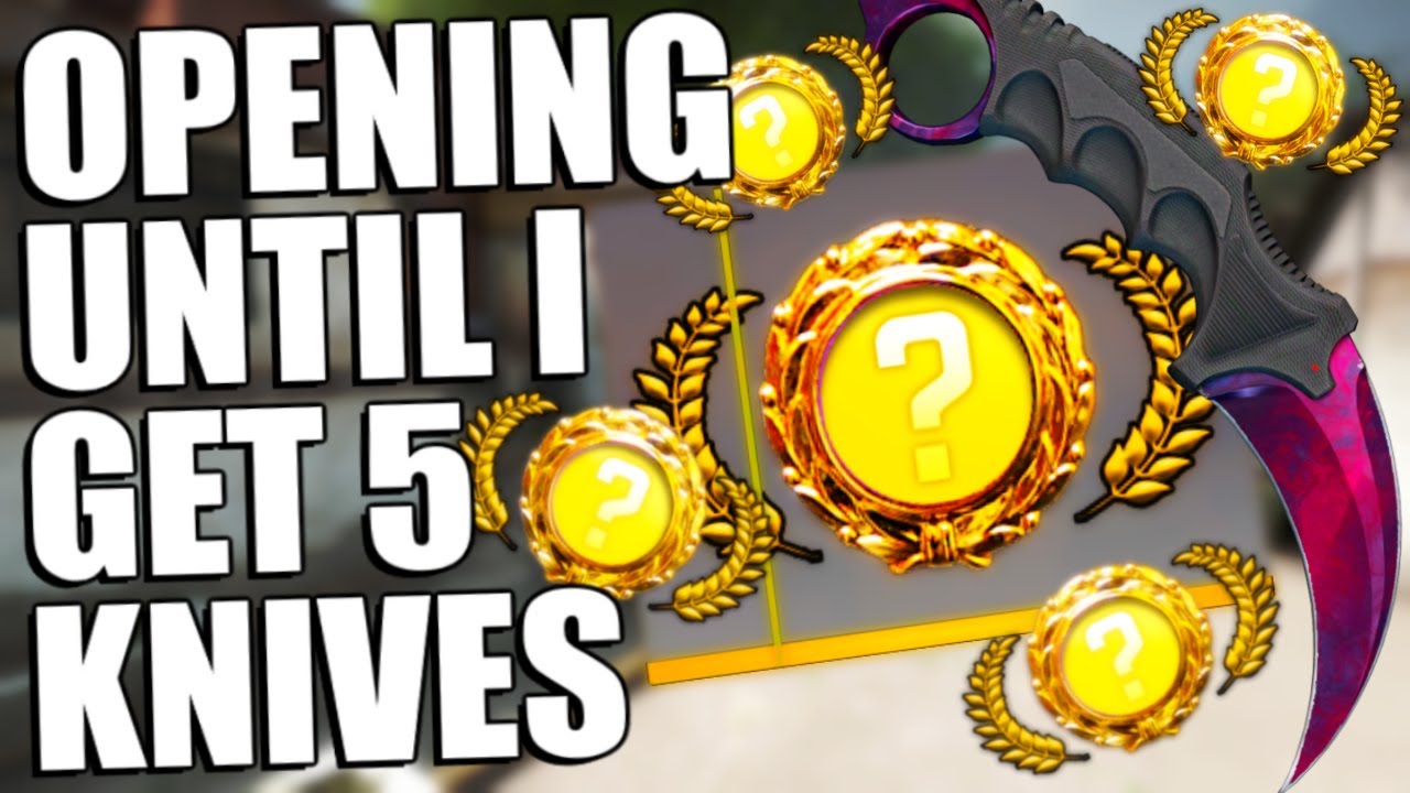 Opening Cases Until I get 5 KNIVES | TDM_Heyzeus