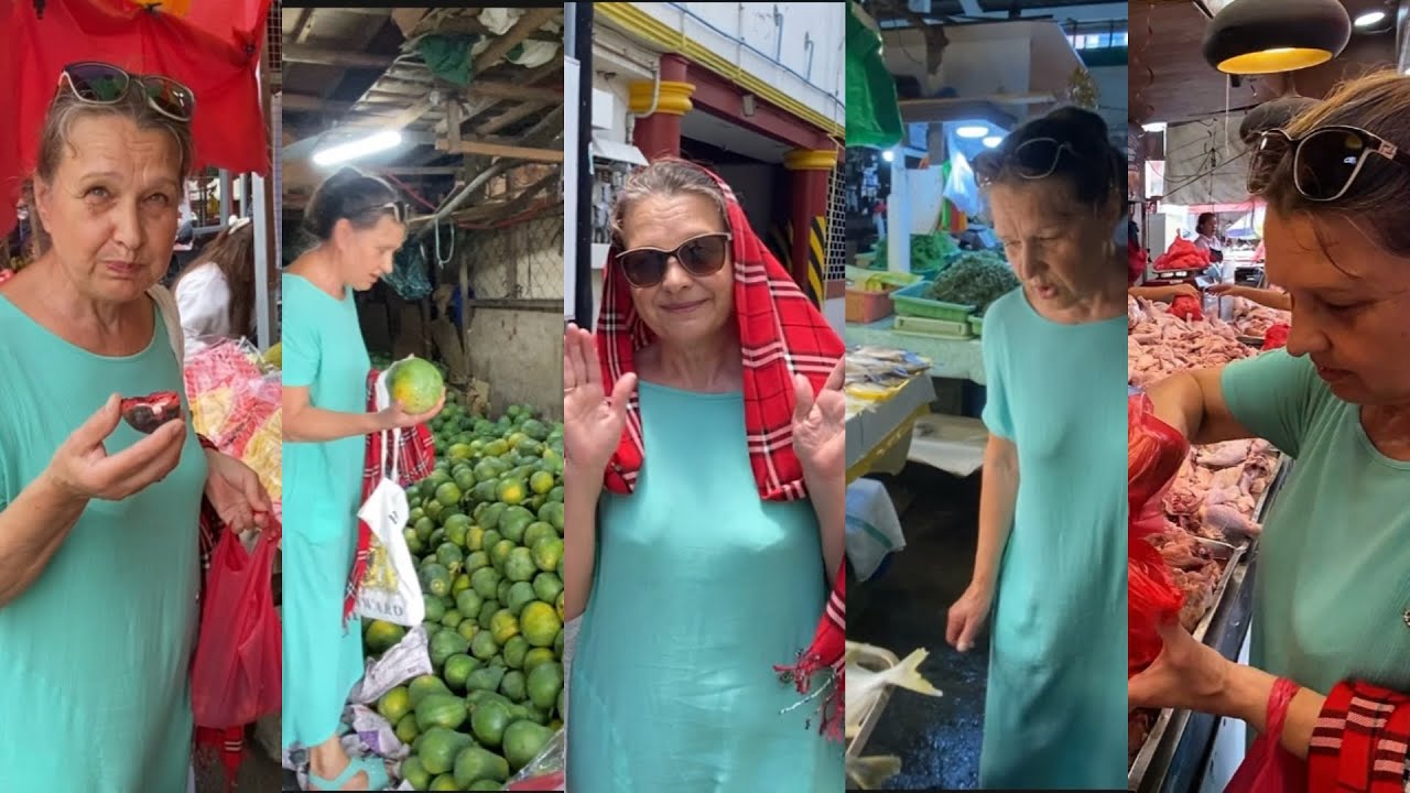 MOM NATALIA'S FIRST MASSAGE! AN UNFORGETTABLE ADVENTURE AT THE MARKET! A MUST SEE!