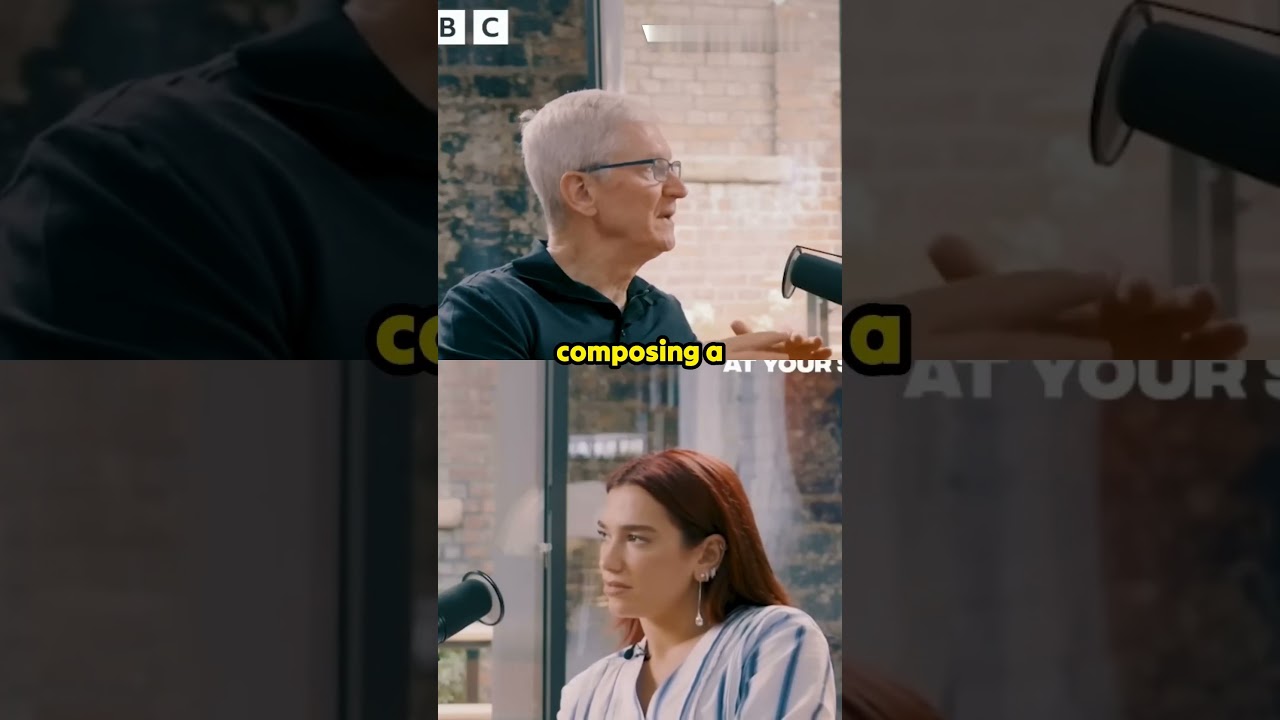 The Impact of AI on Apple Products | Tim Cook Interview with Dua Lipa