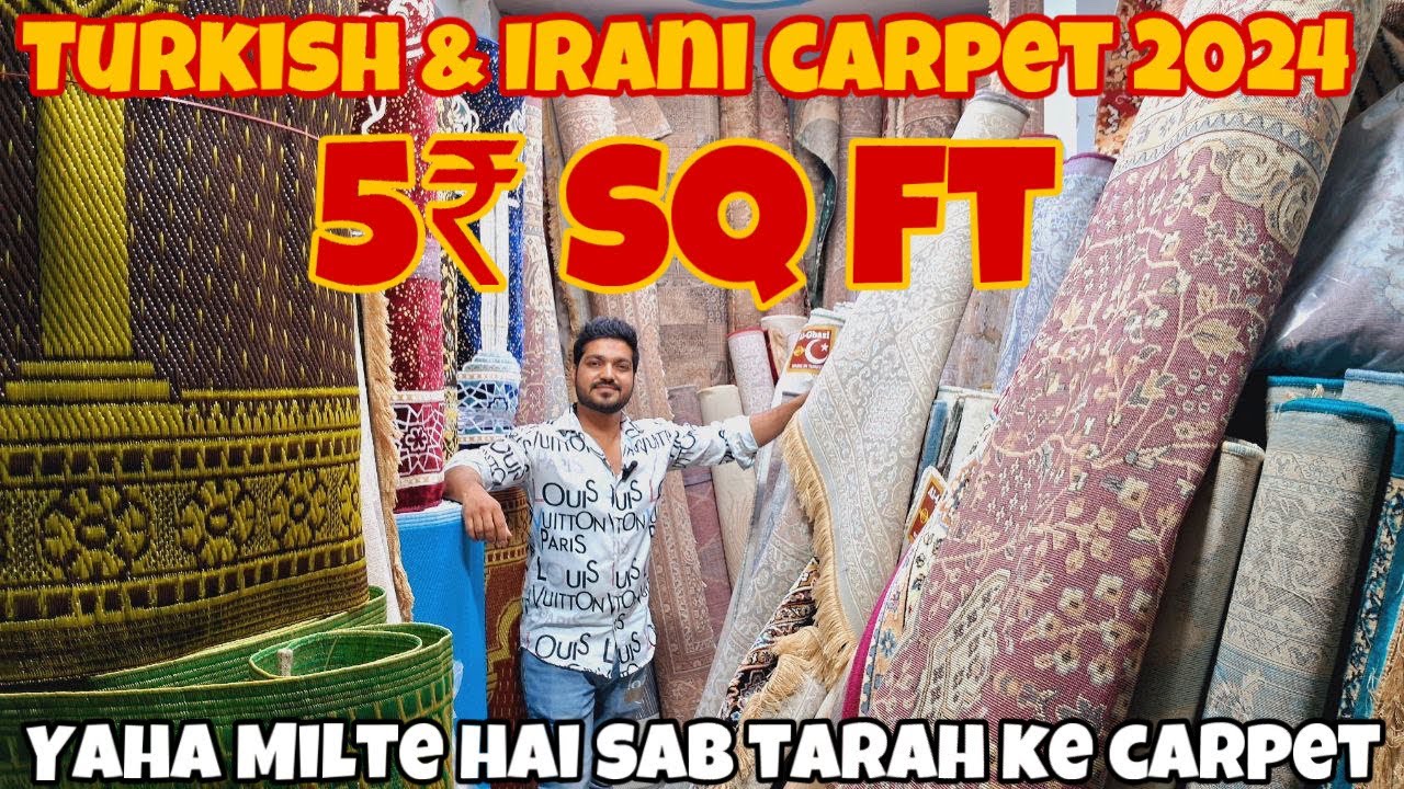 Cheapest Turkish & Irani Carpet 😍 | Carpet Market Delhi | Kaleen Market In Delhi/Masjid Safen Market