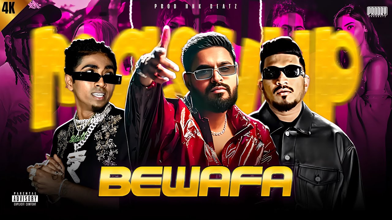 BEWAFA MASHUP - Emiway Bantai X MC Stan X Divine X Saider Sam | Prod. HHK BEATZ