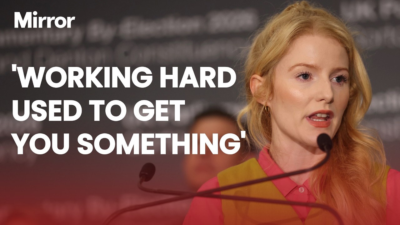 IN FULL: Hannah Spencer speaks after GREENS WIN Gordon and Denton by-election