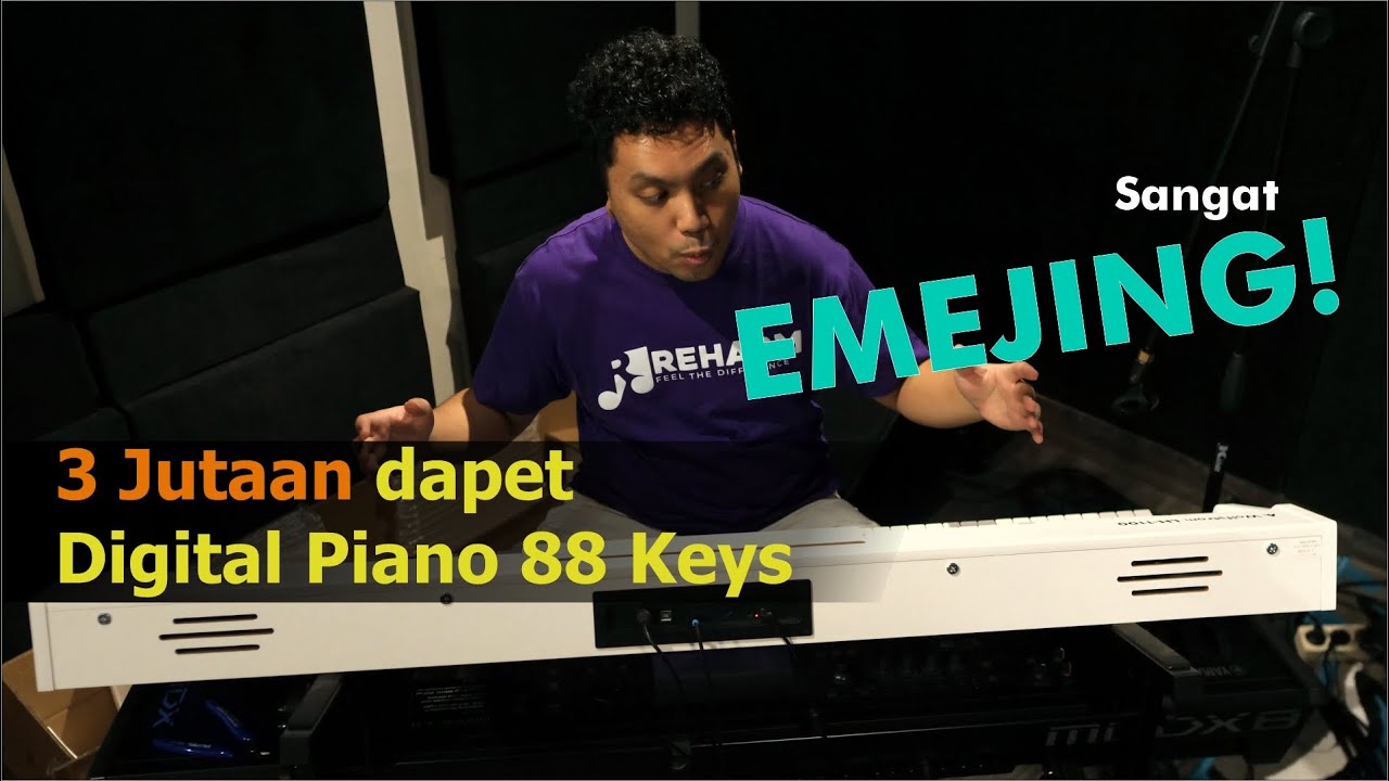 Review WOLFSTROM Digital Piano | Keyboard Murah Bikin Banyak Gaya