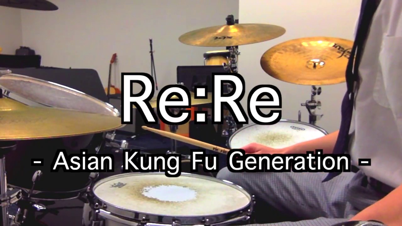 Re:Re  (Live. ver) 〜Asian Kung Fu Generation〜を叩いてみた