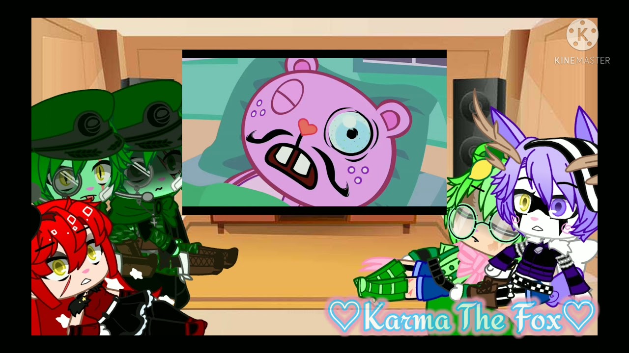 (HTF characters react to some Nutty videos)