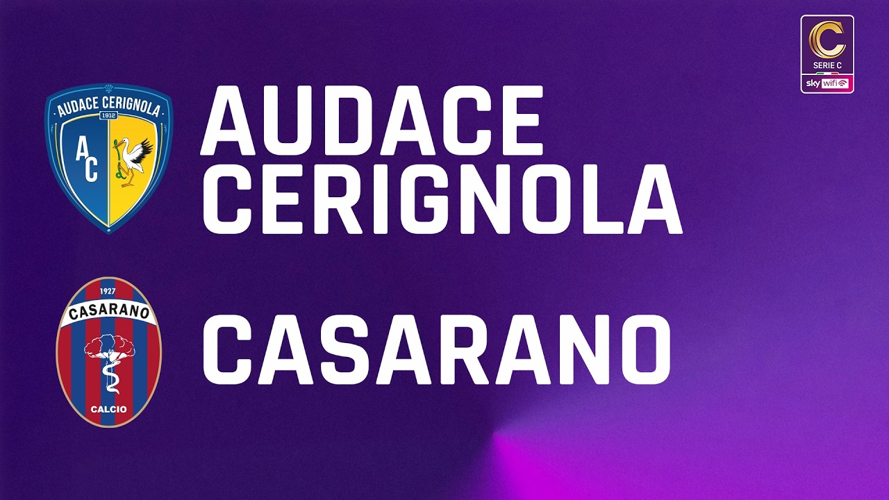 Audace Cerignola - Casarano 2-1 | Gli Highlights | 28ª giornata di Serie C Sky Wifi 2025/2026