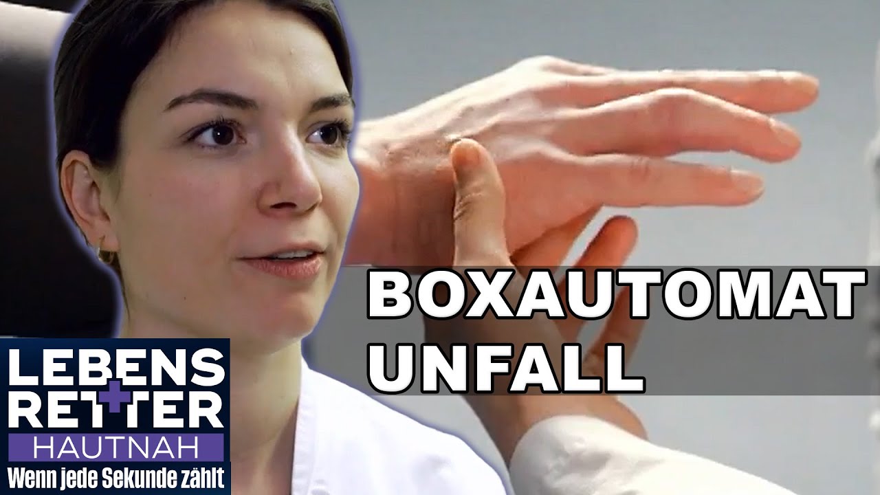 Boxautomat-Unfall: Junger Mann erleidet Fingerbruch | Lebensretter hautnah | SAT.1