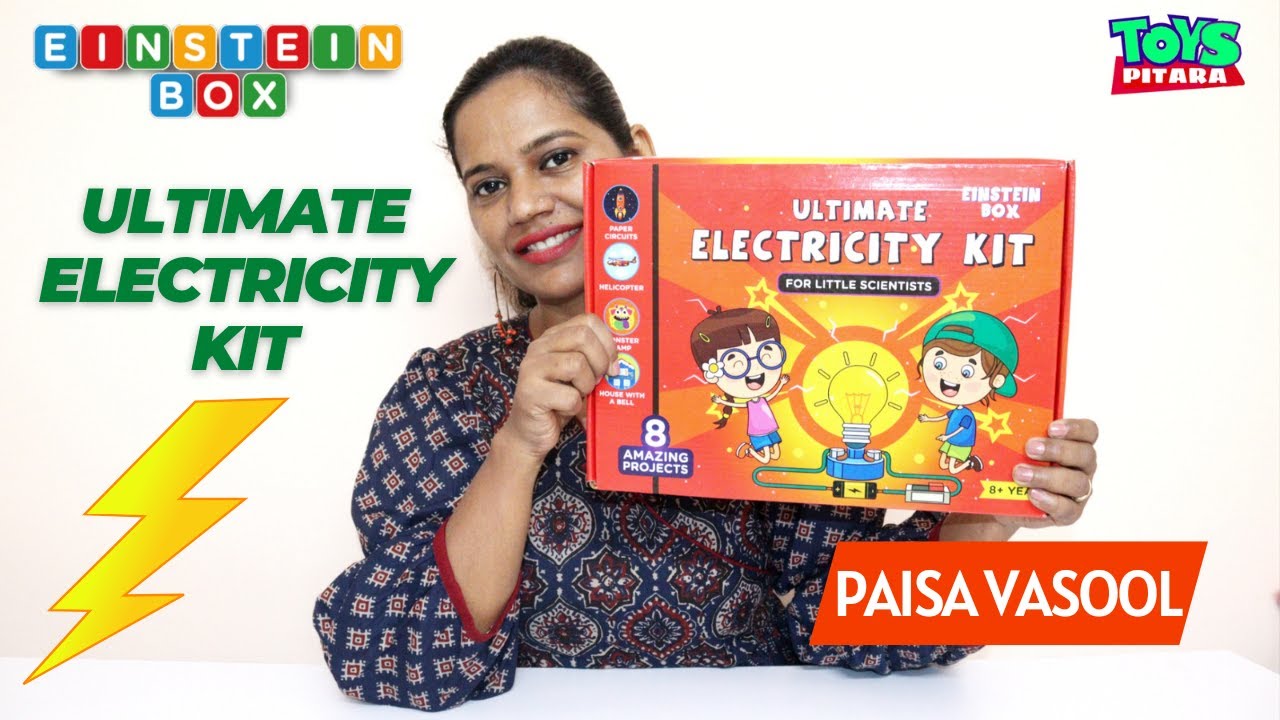Ultimate Electricity Kit How to make Helicopter | Science Kit Experiment | Unboxing Einstein Box DIY