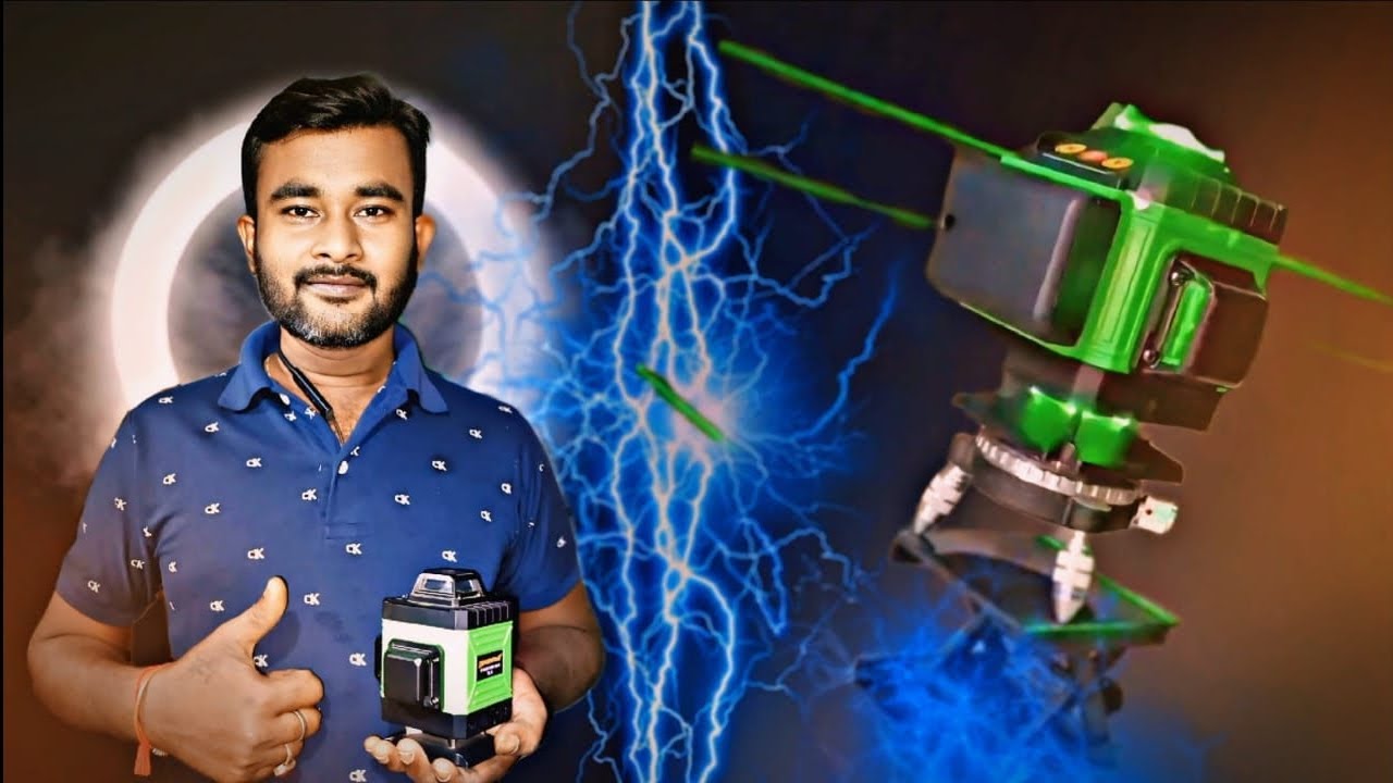 16 Line Laser  Level Tools Unboxing | How To Use Laser Light Leveling Tools | Tiles & Marble Expert