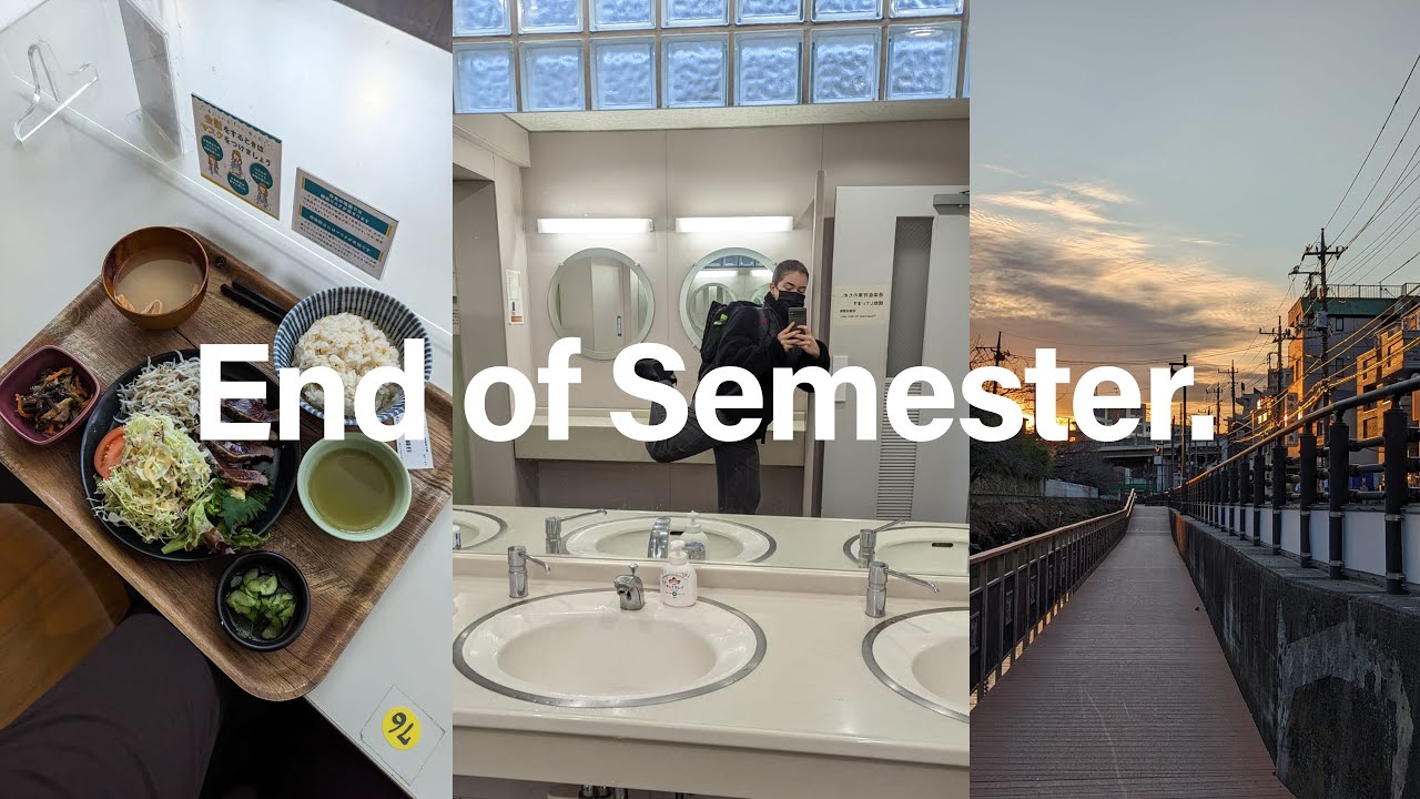 Art student in Tokyo 🎨 | End of the Semester 🎬