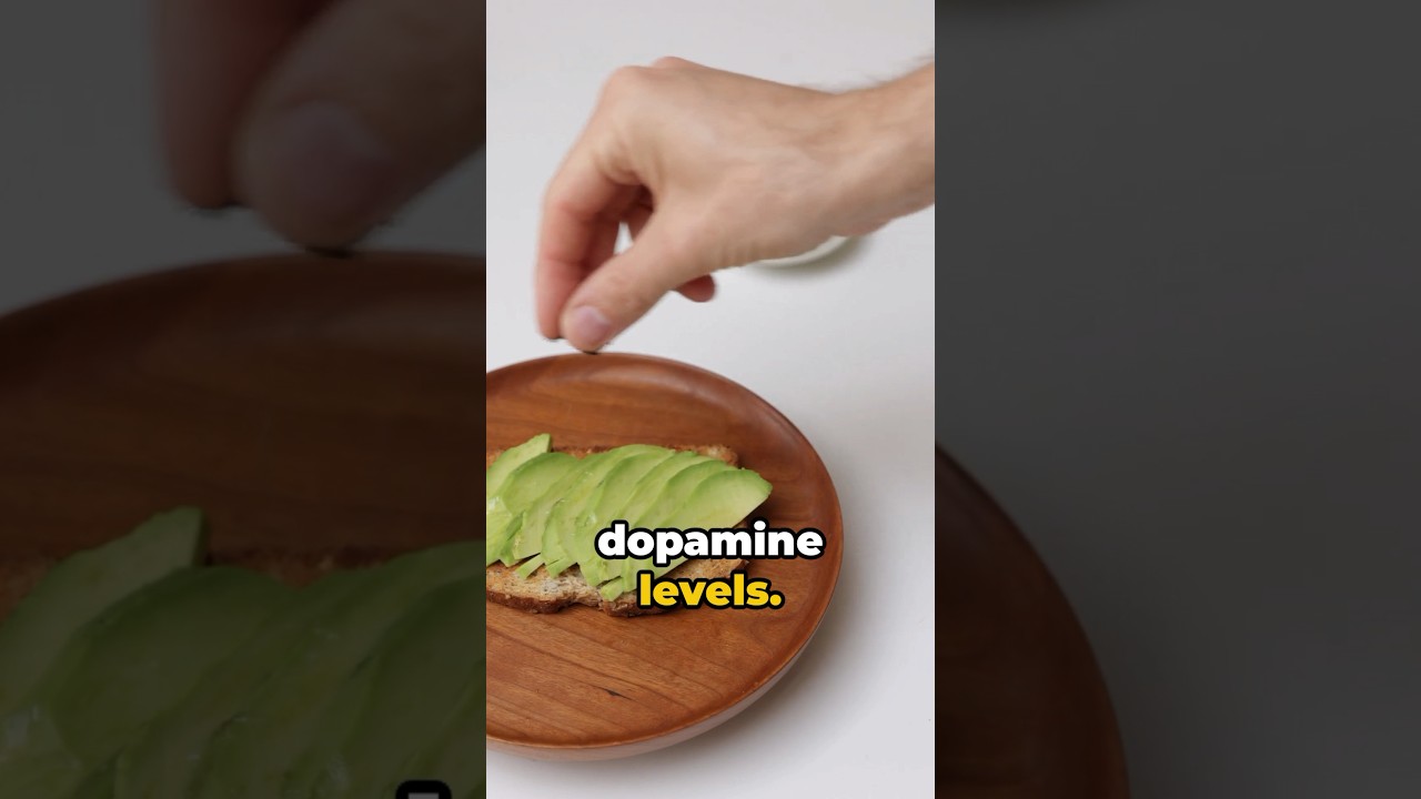 5 Foods to Naturally Boost Dopamine (The Happy Hormone) #shorts #wellness #natural