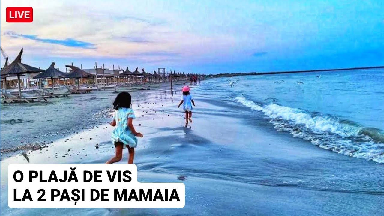 🔴 O PLAJA de VIS la 2 pasi de MAMAIA NAVODARI! Descoperi o PLAJA ca pe VREMURI - Cap Midia