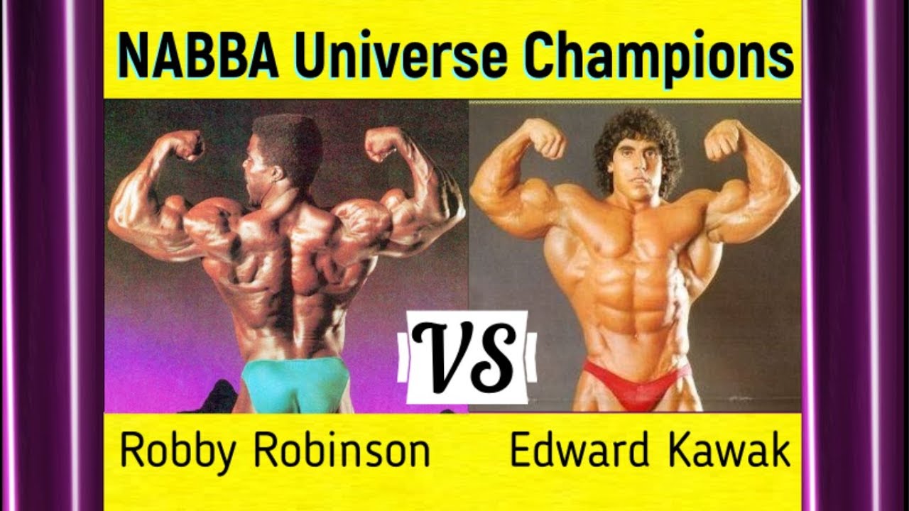 Robby Robinson vs (Eduardo) Edward Kawak - NABBA Universe Champions