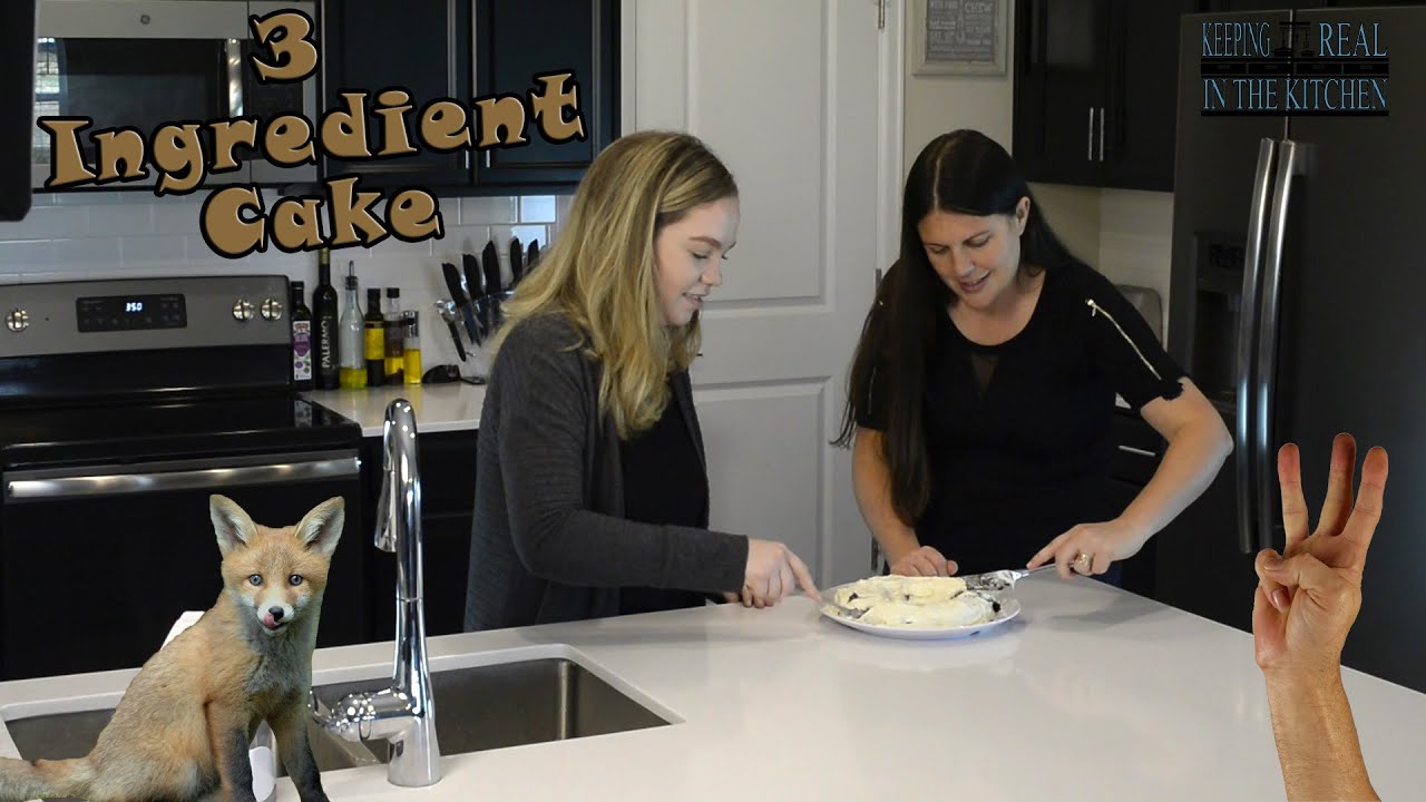 Three Ingredient Cookie Cake Recipe! Episode 156