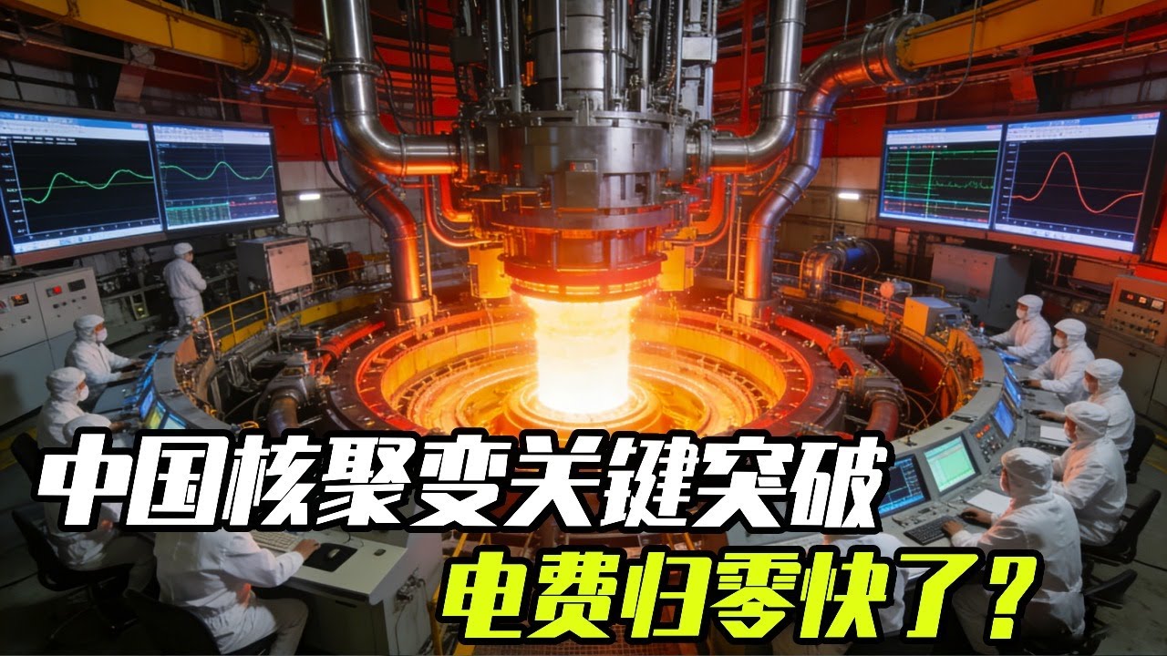 中国核聚变关键突破，电费归零快了？ 【科学火箭叔】#知识前沿派对 #可控核聚变 #核能