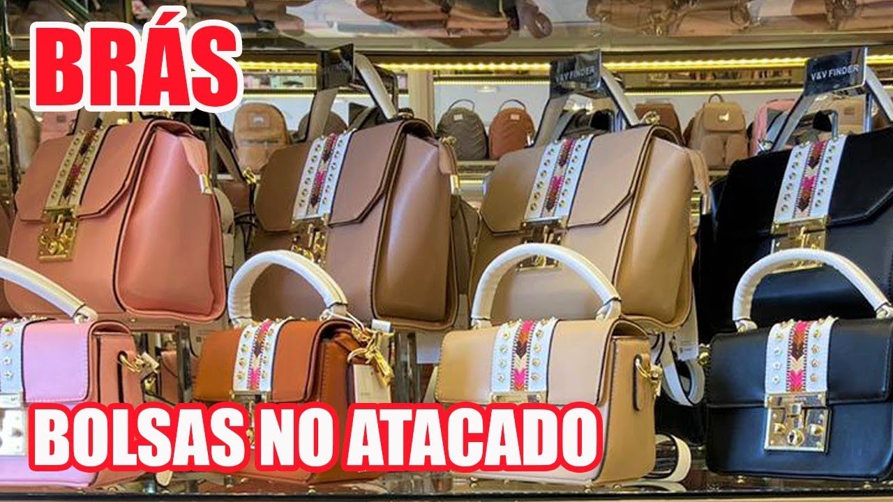 BRÁS - BOLSAS, MALAS, MOCHILAS E CARTEIRAS NO BRÁS - ATACADO